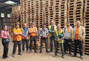Partenariat de l'ARILE et Burban Palettes pour l'insertion à l'emploi